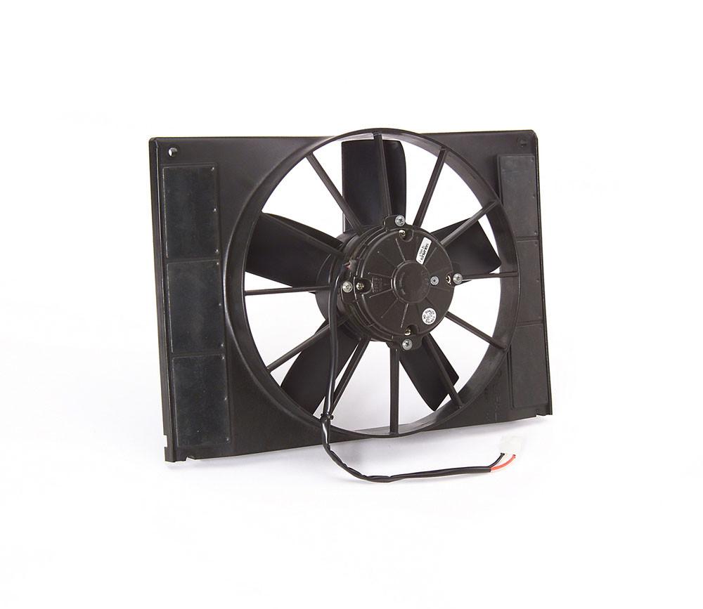 Be Cool 75062 Euro-Black 10 High-Torque Electric Puller Fan 