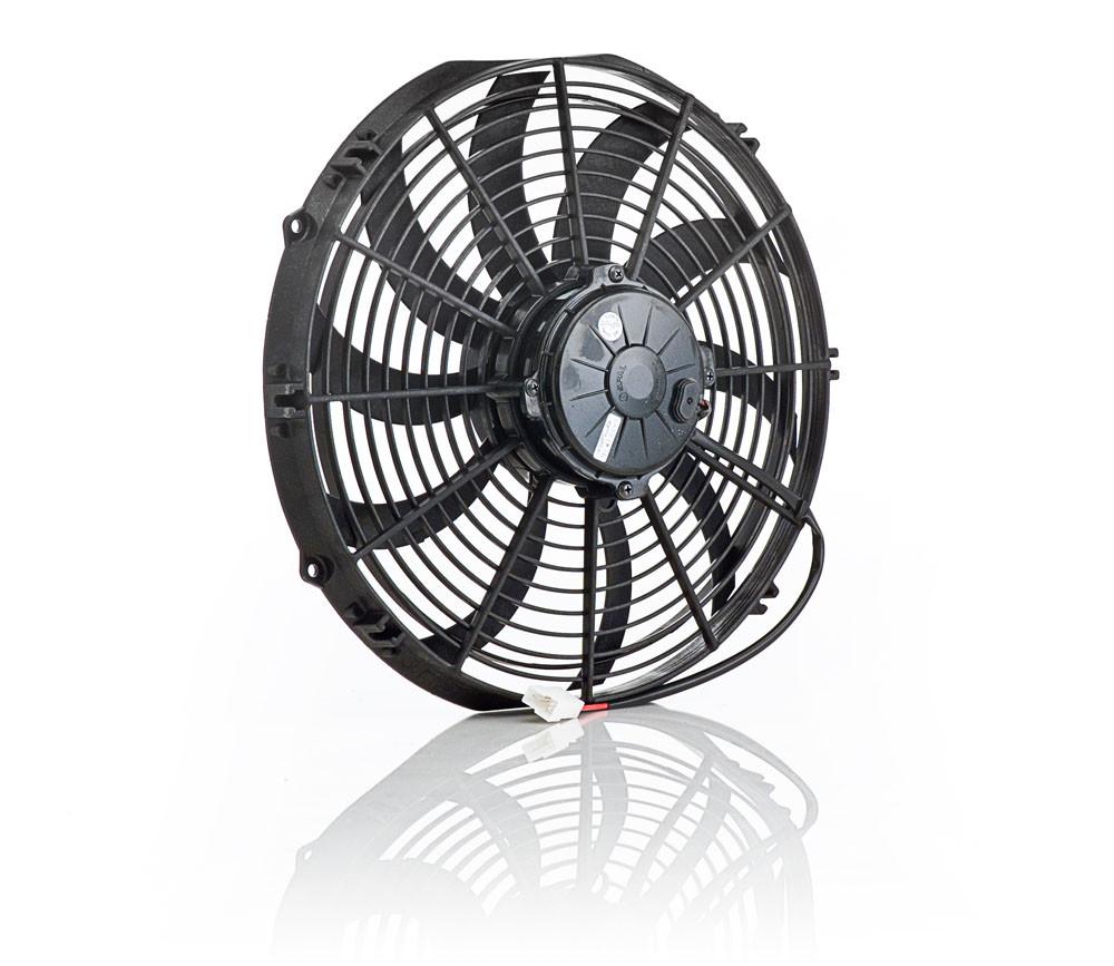 12 Inch Electric Pusher Fan Euro High Torque Be Cool Radiator | Be Cool Radiators