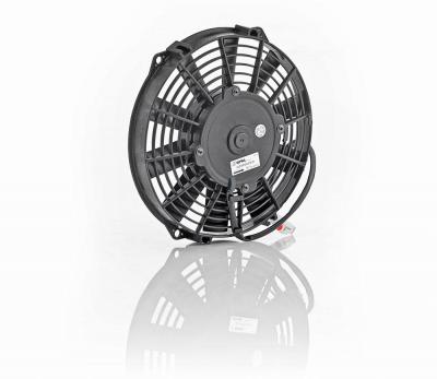 9 Inch Electric Pusher Fan Euro Black Thin Line Be Cool Radiator Be Cool Radiators