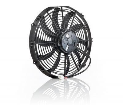 Be Cool 75059 Euro-Black 16 Thin Line Electric Pusher Fan 