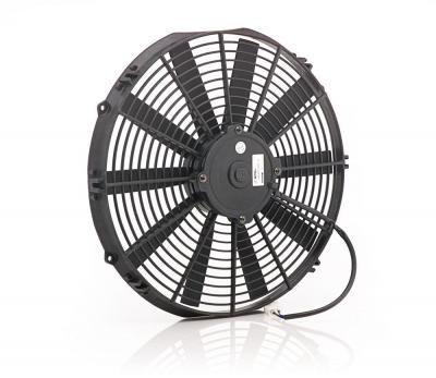 Be Cool 75014 Euro-Black 16 Medium Profile Electric Puller Fan 